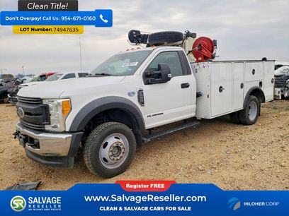 Used 2017 Ford F550 4x4 Regular Cab Super Duty