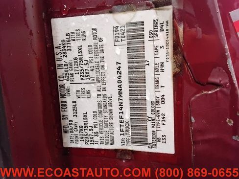 Used 1991 Ford F150 4x4 Regular Cab image 15