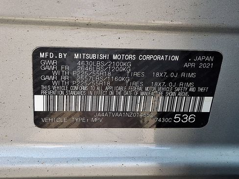 Used 2022 Mitsubishi Eclipse Cross LE AWD/4WD image 26