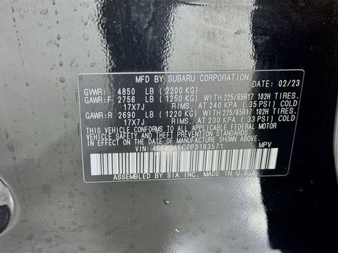 Used 2023 Subaru Outback Premium AWD/4WD image 38