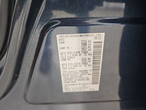 Used 2014 Nissan Pathfinder Platinum w/ Platinum Premium Package AWD/4WD image 42