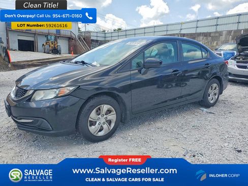 Used 2015 Honda Civic LX image 1