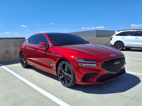 Certified 2023 Genesis G70 3.3T w/ Sport Prestige Package RWD image 3