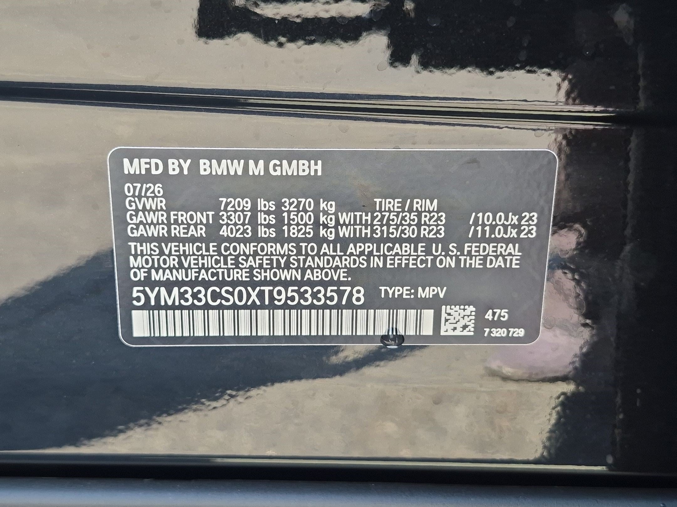 New 2026 BMW XM Label Red AWD/4WD image 34