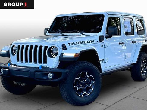 Used 2022 Jeep Wrangler Unlimited Rubicon 4xe w/ Steel Bumper Group AWD/4WD image 1