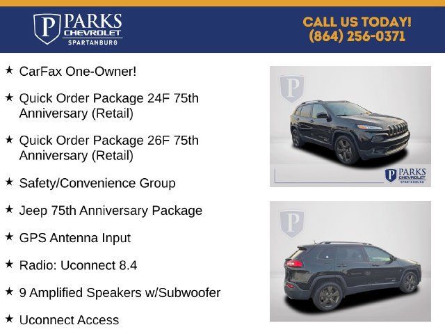 Used 2016 Jeep Cherokee 75th Anniversary FWD image 4
