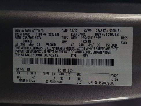 Used 2017 Lincoln MKC Reserve w/ Lincoln MKC Climate Package AWD/4WD image 33