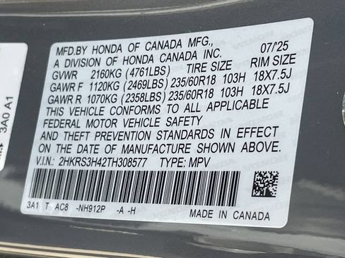 Certified 2026 Honda CR-V EX image 29