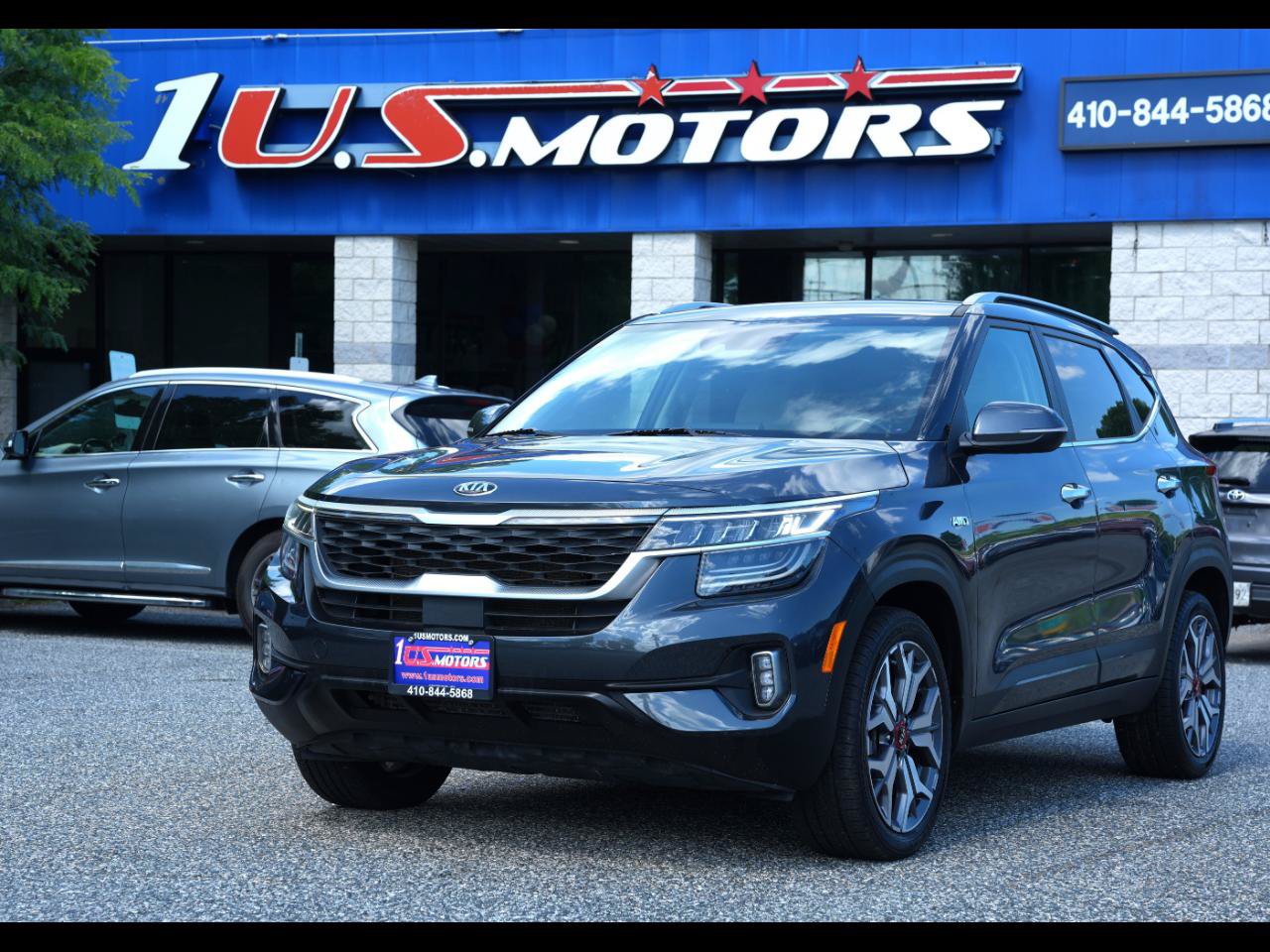Used 2021 Kia Seltos SX w/ SX Sunroof Package AWD/4WD image 1