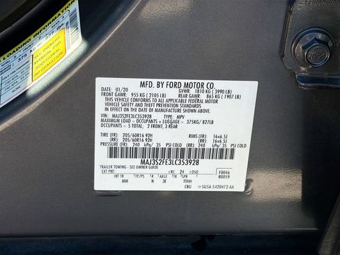 Used 2020 Ford EcoSport S FWD image 41