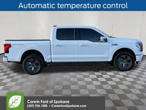 Certified 2025 Ford F150 Lightning Lariat w/ Max Trailer Tow Package image 11