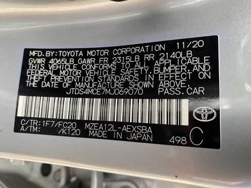 Used 2021 Toyota Corolla SE FWD image 32