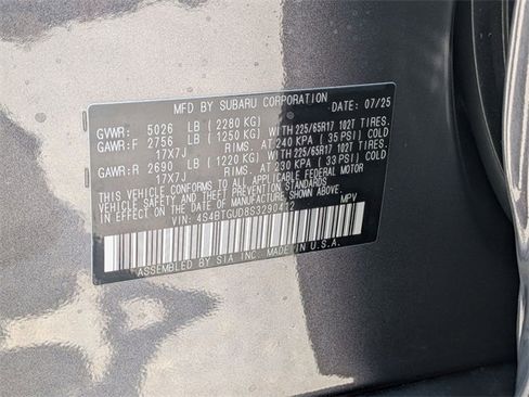 Certified 2025 Subaru Outback Wilderness image 32