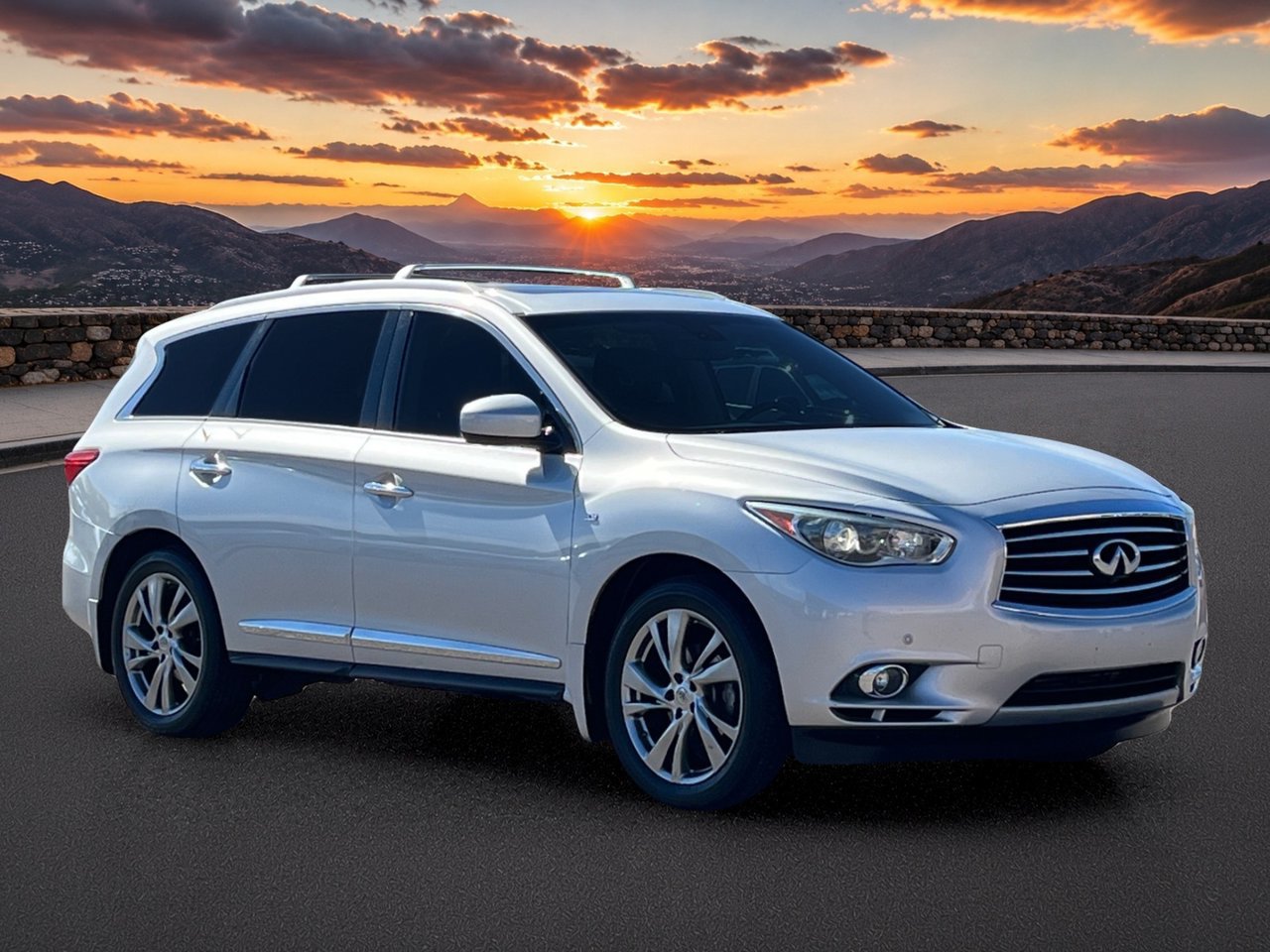 Used 2015 INFINITI QX60 Luxe w/ Deluxe Touring Package AWD/4WD image 7