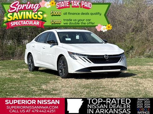 New 2026 Nissan Sentra SL w/ Floor Mat Package FWD image 1