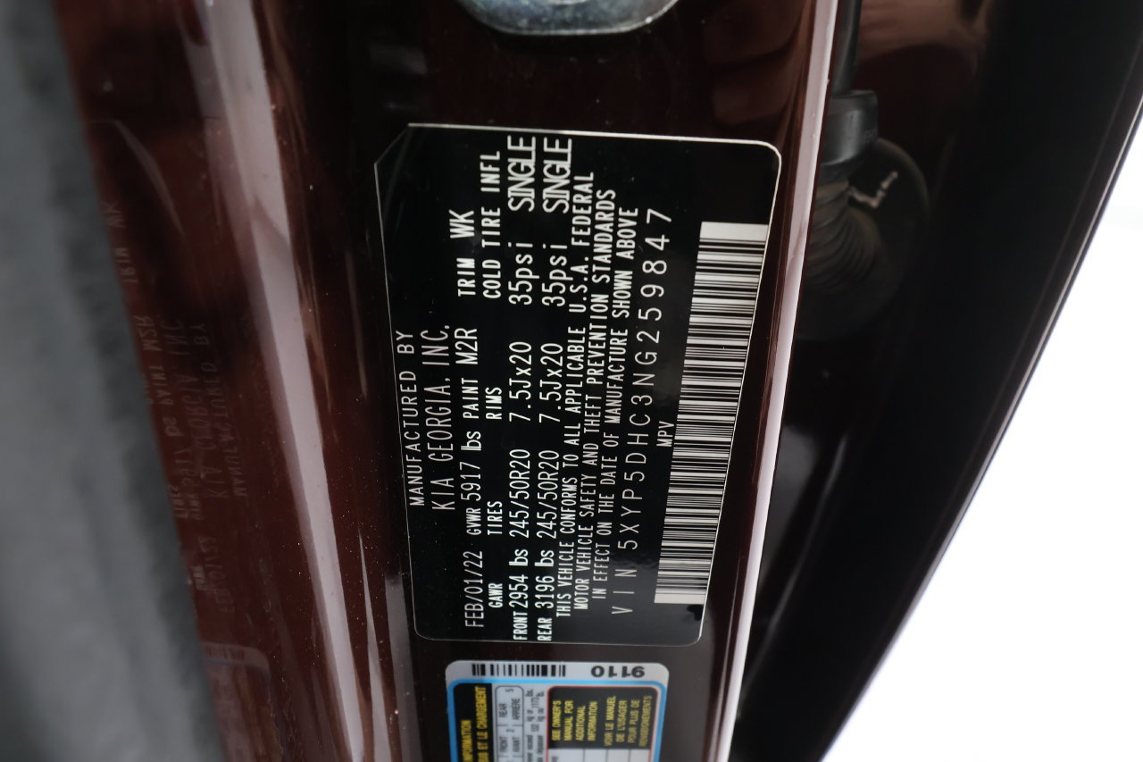 Used 2022 Kia Telluride SX w/ Nightfall Edition Package AWD/4WD image 21