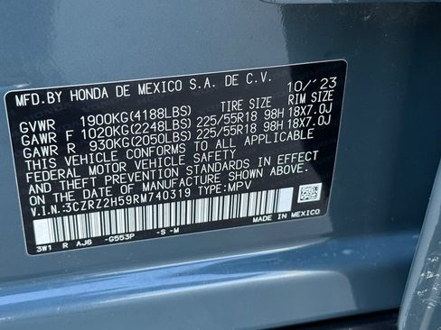 Used 2024 Honda HR-V Sport image 28