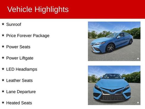 Used 2023 Toyota Camry SE w/ Cold Weather Package FWD image 2