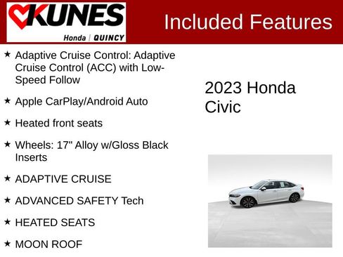 Used 2023 Honda Civic EX image 3