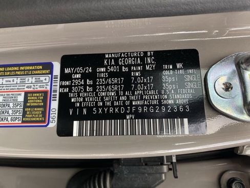 Certified 2024 Kia Sorento SX Prestige image 49