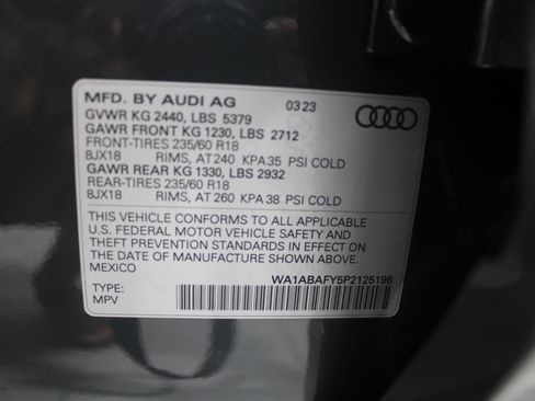 Used 2023 Audi Q5 2.0T Premium w/ Convenience Package AWD/4WD image 47