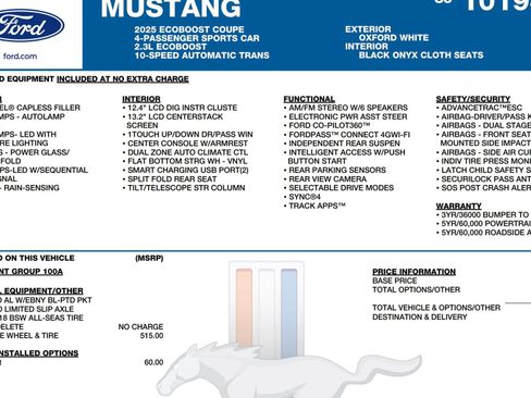 Used 2025 Ford Mustang Coupe image 50