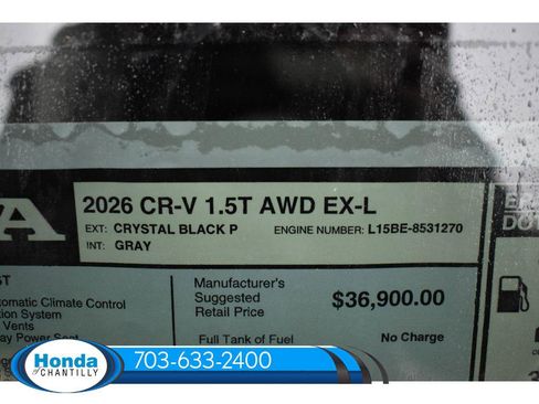 New 2026 Honda CR-V EX-L image 36