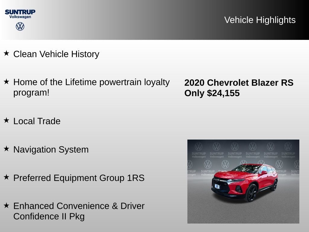 Used 2020 Chevrolet Blazer RS FWD image 8