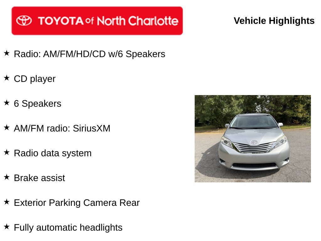 Used 2017 Toyota Sienna LE FWD image 5