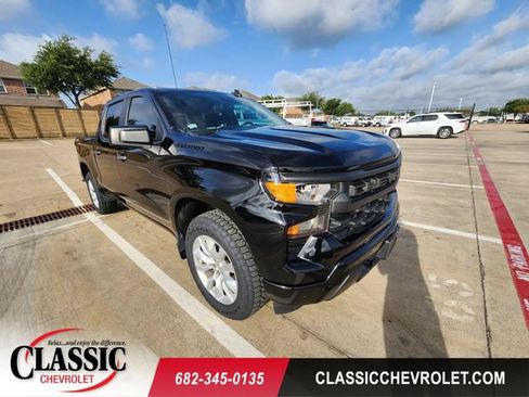 Used 2023 Chevrolet Silverado 1500 Custom w/ LPO, Dark Essentials Package AWD/4WD image 1