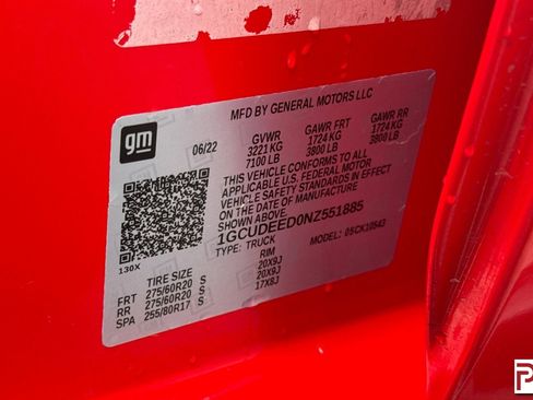 Certified 2022 Chevrolet Silverado 1500 RST AWD/4WD image 34