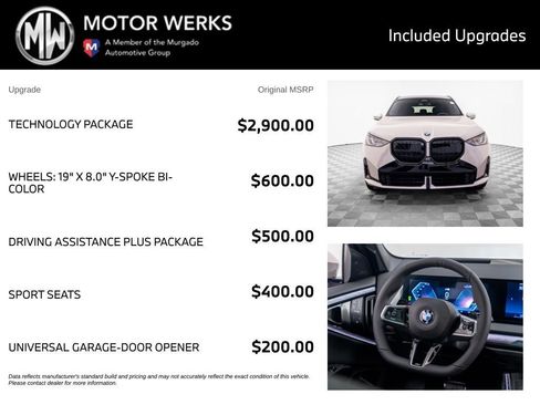 New 2026 BMW X1 xDrive28i w/ Technology Package AWD/4WD image 4