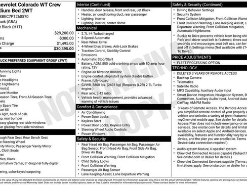 Used 2023 Chevrolet Colorado W/T image 4