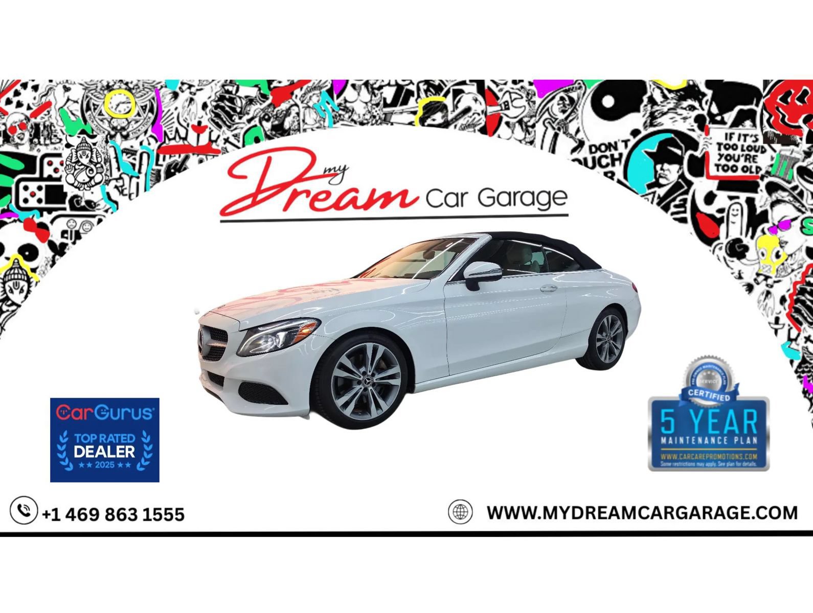 Used 2018 Mercedes-Benz C 300 Cabriolet image 1