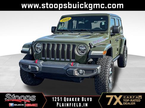 Used 2021 Jeep Wrangler Unlimited Rubicon image 1