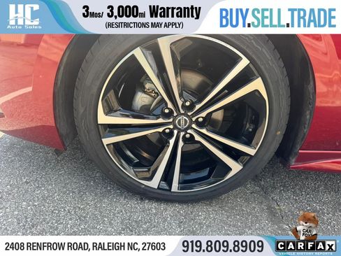 Used 2021 Nissan Sentra SR w/ SR Premium Package FWD image 10