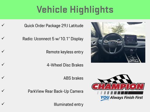 Used 2024 Jeep Compass Latitude AWD/4WD image 6
