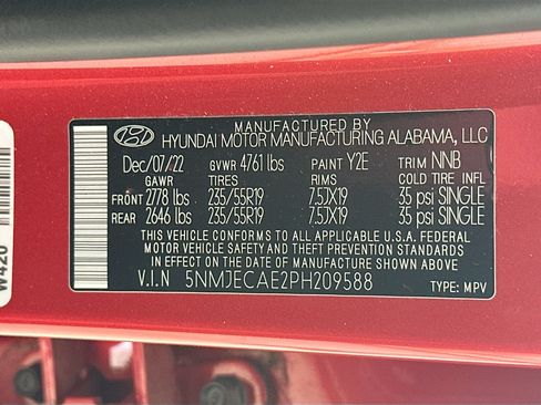 Used 2023 Hyundai Tucson Limited w/ Cargo Package AWD/4WD image 33