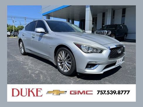 Used 2018 INFINITI Q50 Luxe w/ Essential Package (3.0T Luxe) AWD/4WD image 1