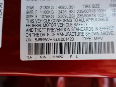 Certified 2018 Honda CR-V EX-L image 34