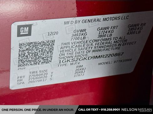 Used 2021 GMC Yukon XL SLT w/ SLT Luxury Plus Package AWD/4WD image 36
