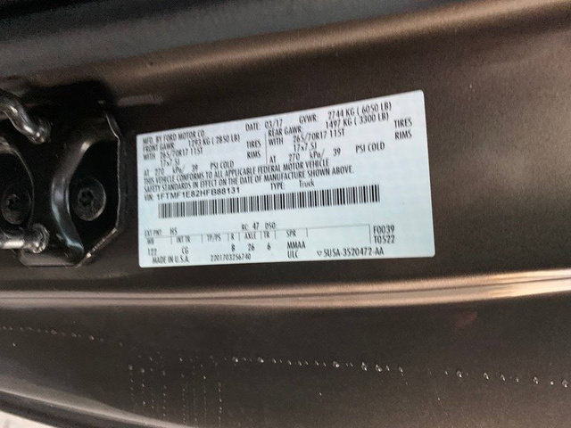 Used 2017 Ford F150 XL w/ Equipment Group 101A Mid AWD/4WD image 29