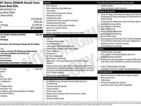 Used 2024 GMC Sierra 2500 Denali image 37