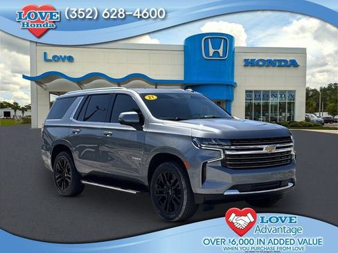 Used 2021 Chevrolet Tahoe LT w/ LT Signature Package image 1
