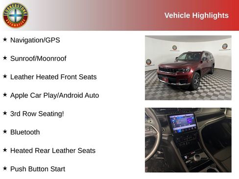 Used 2023 Jeep Grand Cherokee L Limited w/ Trailer Tow Group (B) AWD/4WD image 2