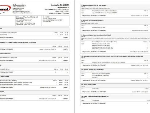 Used 2014 Jaguar F-TYPE Convertible image 7