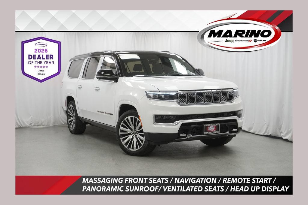 Used 2023 Jeep Grand Wagoneer L Series III w/ HD Trailer Tow Package AWD/4WD image 1