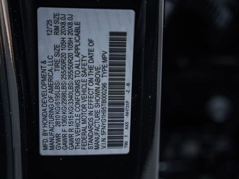 New 2026 Honda Pilot Black Edition image 43