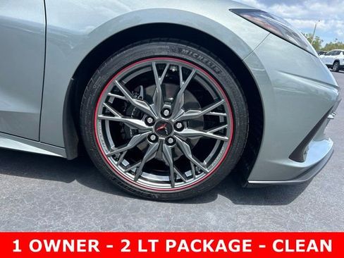 Used 2024 Chevrolet Corvette Stingray Preferred Cpe w/ Stealth Interior Trim Package RWD image 8