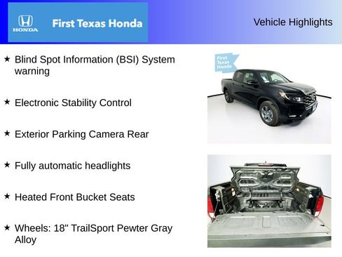 Used 2025 Honda Ridgeline TrailSport image 11